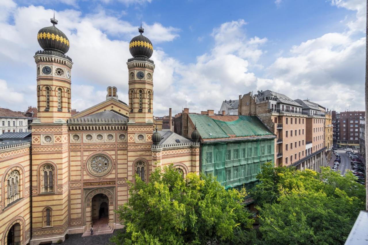 Breathless Panorama Synagogue Elegant Attic Free Parking Reservation Needed Будапеща Екстериор снимка