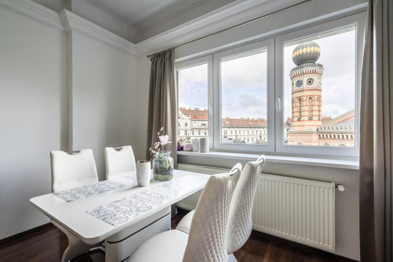 Breathless Panorama Synagogue Elegant Attic Free Parking Reservation Needed Будапеща Екстериор снимка